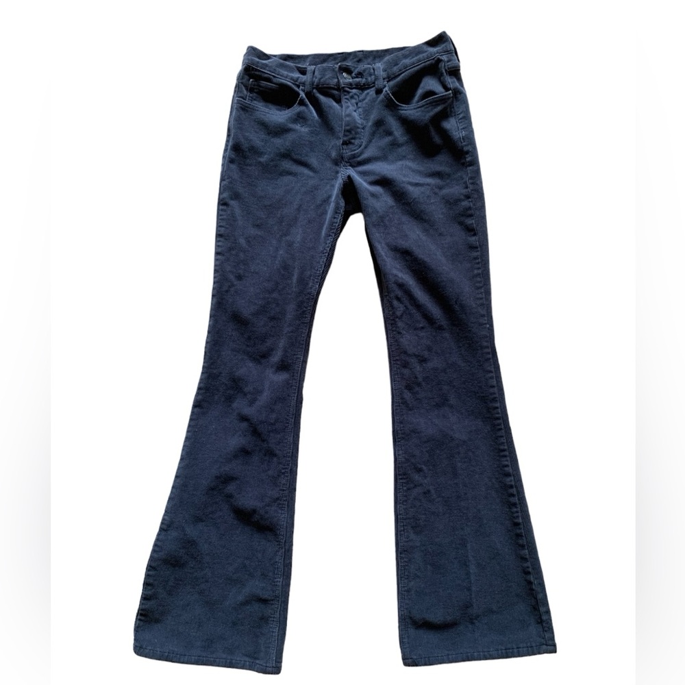 Brandy Melville x J. Galt Corduroy Flared Jeans l Small l Color: Charcoal - Picture 2 of 6